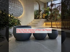 Membeli Pilihan Terbaik dari Fiber Clay Planters untuk Kebutuhan Bisnis Anda