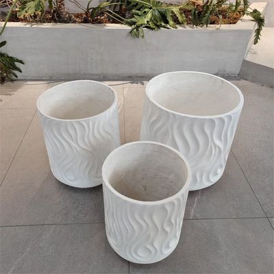 Beli 22 Pound Fiber Clay Planter Diperkuat Untuk Bunga Dan Tumbuhan Hijau online manufacture