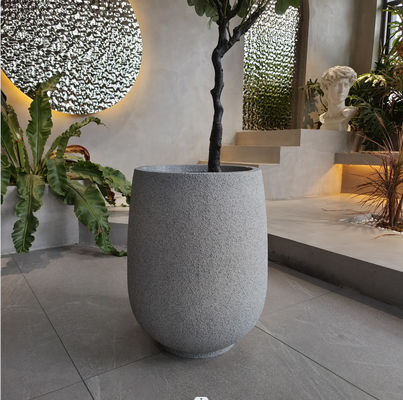 Beli Indoor dan Outdoor Fiberglass Flower Pot Resin Flower Planter China Grosir online manufacture