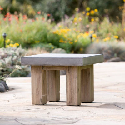 Beli Direct Factory Modern Beton Furniture Set untuk Patio Dekorasi Meja Beton online manufacture