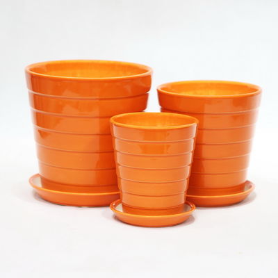 Beli Pot Keramik Dekoratif Glossy Indoor Tunggal Untuk Dekorasi Rumah online manufacture