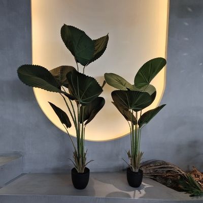 Beli Pohon sawit kipas angin buatan yang realistis dengan dedaunan hijau alami online manufacture