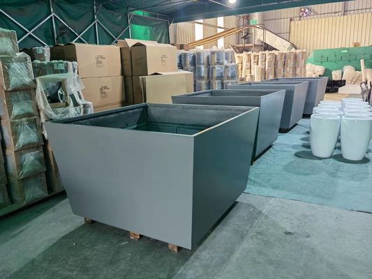 Beli Pot Bunga Serat Kaca Disesuaikan OEM / ODM Untuk Dekorasi Rumah online manufacture