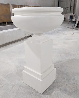 Beli Pot Bunga Fiberglass Ukiran Tangan Disesuaikan dengan Lubang Drainase online manufacture