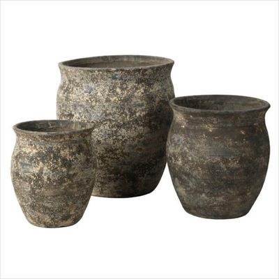 Beli Stylish Cement GRC Planter Pots Frost Proof Dengan Lubang Drainase online manufacture