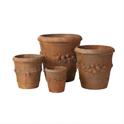 Beli Pot Cement Planter Arsitektur yang Diukir untuk Dekorasi Lapangan online manufacture