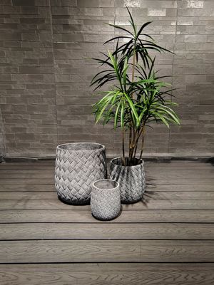 Beli Penanam Tanah liat serat yang dapat disesuaikan untuk tanaman dalam ruangan dan luar ruangan online manufacture