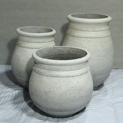Beli Cement GRC Pot Penanam Gaya Kuno Karakter tahan es Cocok untuk di luar ruangan awet online manufacture