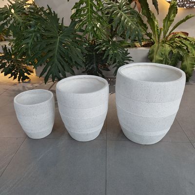 Beli Penanam Serat Tanah Liat Untuk Taman Desain yang Berkelanjutan dan Modern online manufacture