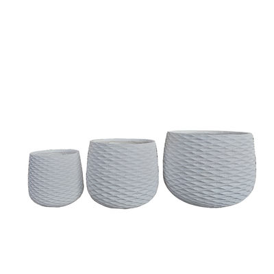Beli Pot Serat Semen Modern Tahan Es Dan Desain Karakter Untuk Tanaman online manufacture