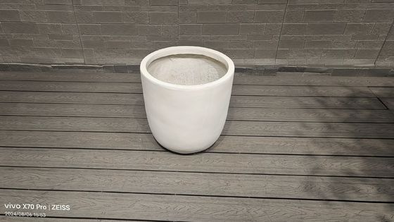 Beli Gaya Modern ke Taman Anda Dengan Pot Serat Semen Dan Lemak Serat online manufacture