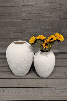 Beli Dekorasi dalam ruangan Fiberclay Planter Penting Untuk Oven Batubara / Panas Camping Burner Pemanas / Barbecue awet Dan Modern online manufacture