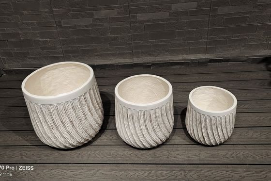 Beli 7-8 Tahun Di Dalam Rumah Waktu Hidup Fiberclay Planter untuk Indoor Hotel Taman Rumah online manufacture