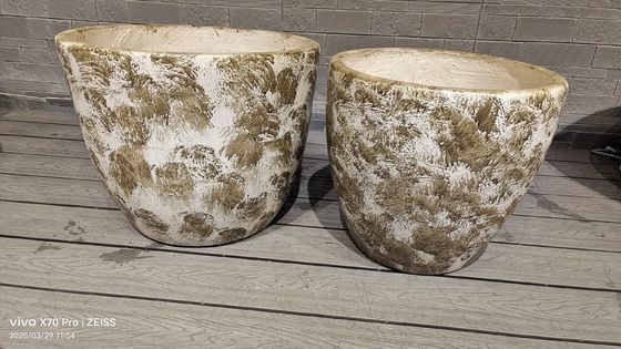 Beli Fiber Clay Planter untuk Dekorasi Interior Gaya Modern dan Desain Permukaan Tekstur online manufacture