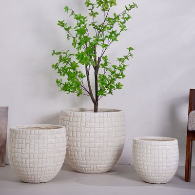 Beli Modern Vintage Nordic Customisable Clay Flower Pot Direct Factory Wholesale untuk Dekorasi Rumah untuk Tanaman & Bunga online manufacture