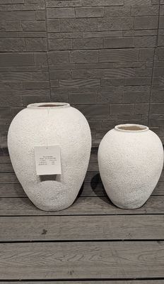 Beli Lubang Drainase pada Pot Fiber Semen Bulat untuk Pecinta Tanaman online manufacture