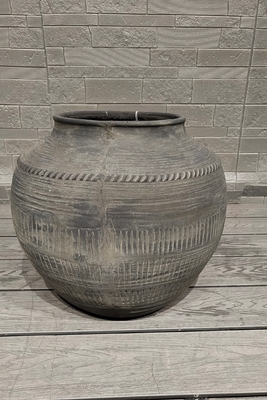 Beli Indoor Decoration Fiber Clay Planter Hand Carve Finishing with Charcoal Oven/Warmer Camping Burners Heater/Barbecue online manufacture