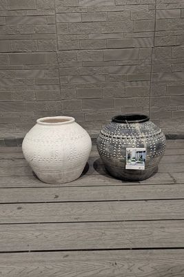 Beli Pot Tanah Liat Diperkuat Bulat Tahan Lama dan Fungsional untuk Kebutuhan Kebun Anda online manufacture