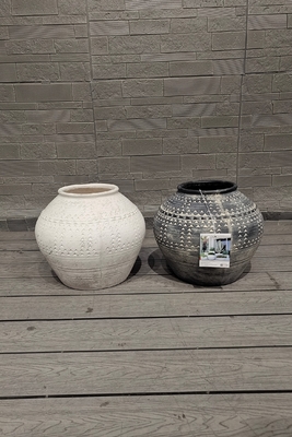 Beli Round Reinforced Clay Planter Durable and Functional for Your Garden Needs online manufacture