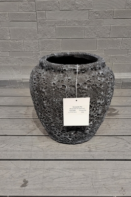 Beli Pot Fiber Clay Tahan Beku Gaya Modern dengan Lubang Drainase dan Karakter online manufacture