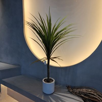 Hipoalergenic Realistic Green Plastic Faux Plant untuk penggunaan dalam ruangan/luar ruangan