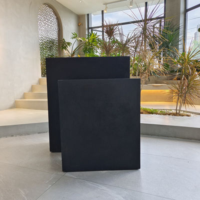 Hand Carved Fiber Clay Planter Untuk Dekorasi Luar Ruangan