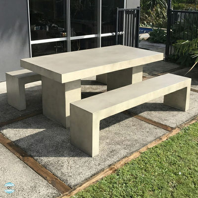 GRC Furnitur Beton Luar Ruang Modern Simple Living Room Rock Meja Kopi