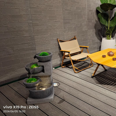 Modern Resin Fountain Air Listrik Fitur Interior Dekorasi Kit