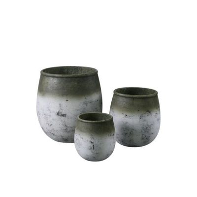 Modern Handmade GRC Planter Pot untuk Dekorasi Indoor dan Outdoor