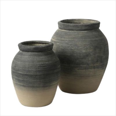 Pengolahan Air Limbah Bulat GRC Pot Penanaman Untuk Taman Indoor dan Outdoor