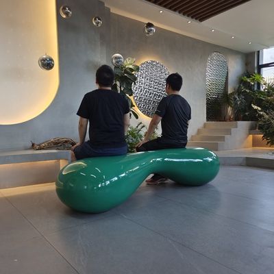 Kebun Fiberglass Custom Resin Furniture / Fiberglass Furniture Table Sets