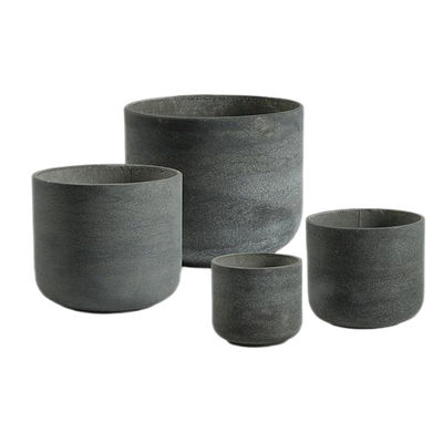 Archaic Style Bulat GRC Penanam Untuk Dekorasi Taman Luar Ruangan