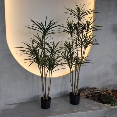 Pohon Yucca buatan plastik 130-150cm Untuk dekorasi luar ruangan