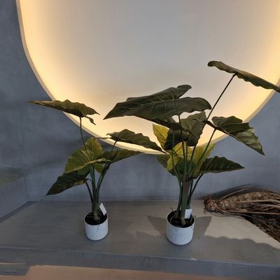 Hipoalergenik Plastik Tanaman buatan Realistic UV Resistant 70-95CM