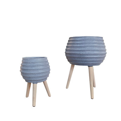 7-8 Tahun Waktu Hidup Fiber Clay Indoor Planter Desain yang Disesuaikan Dan Gaya Modern