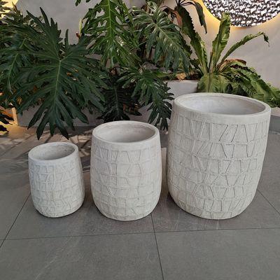 Permukaan bertekstur modern untuk gaya minimalis
