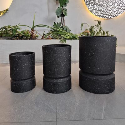 7-8 Tahun Di dalam Rumah Waktu Hidup Fiberclay Planter Bahan tahan es dan tahan lama
