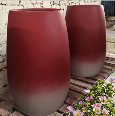 Grosir Pot Bunga Tinggi Penanam Dekorasi Rumah dan Taman Indoor Outdoor Pot Bunga Beton