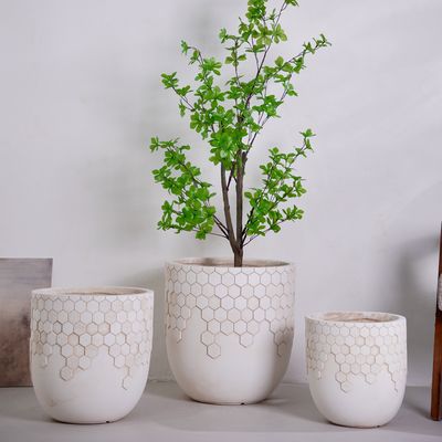 Modern Vintage Nordic Customisable Clay Flower Pot Untuk Dekorasi Rumah