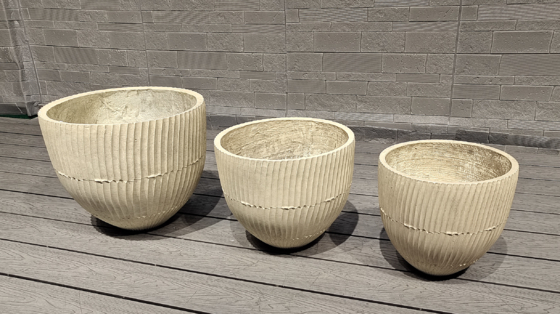Desain sentuh berirama berwarna beige alami yang hangat